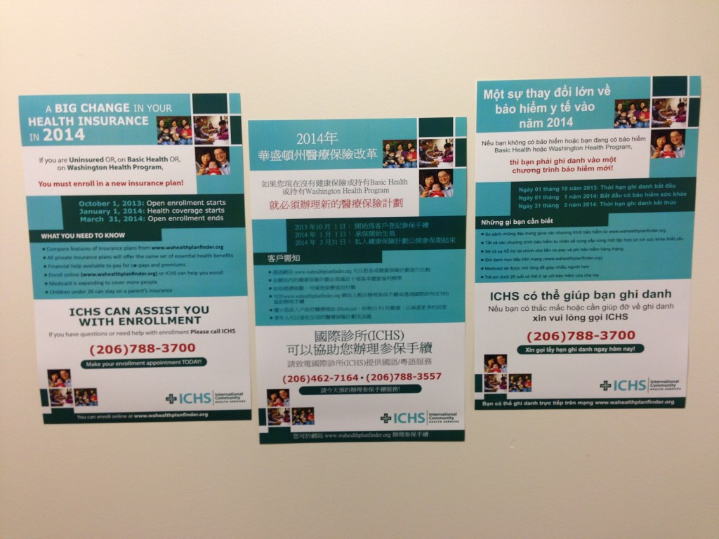 International Community Health Services clinics in Seattle