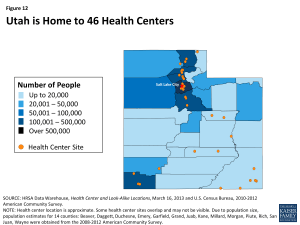 Figure 12: Utah is Home to 46 Health Centers