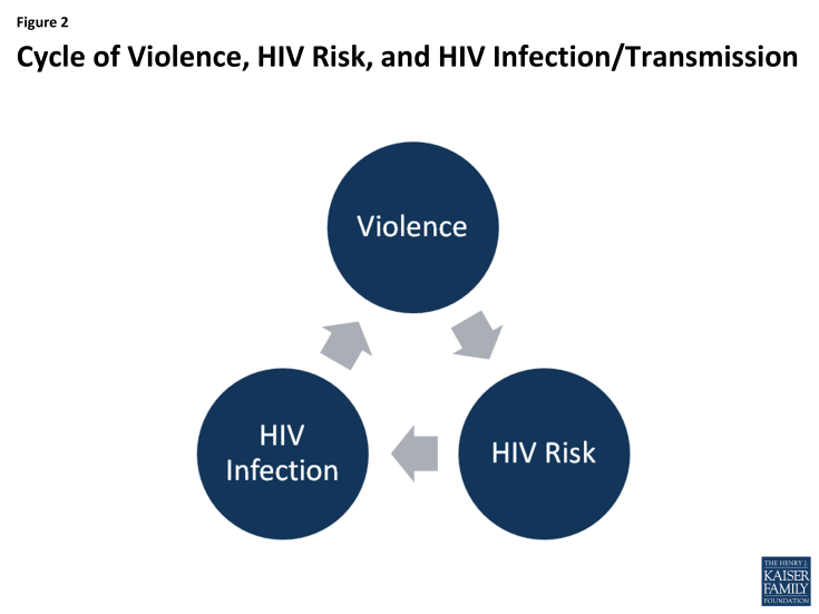 Figure 2: Cycle of Violence, HIV Risk, and HIV Infection/Transmission