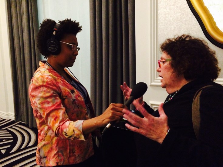 Taunya English, senior health correspondent with Philadelphia's WHYY Radio, interviews Jan Klein of the Allegheny County School Insurance Consortium about employer health benefit issues.
