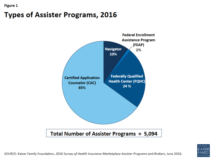 Figure 1: Types of Assister Programs, 2016