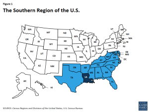 Figure 1 - The Southern Region of the U.S.