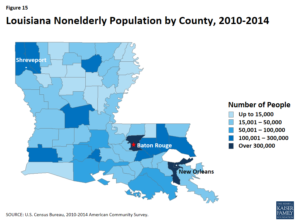 The Louisiana Health Care Landscape | The Henry J. Kaiser Family Foundation