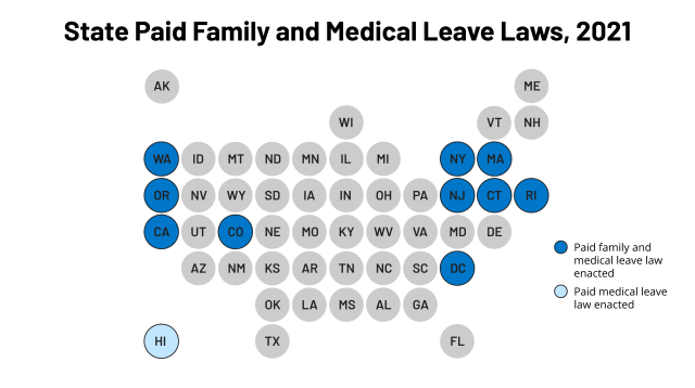 Is Your State Enforcing Laws on Paid Family Medical Leave?