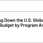 Breaking Down the U.S. Global Health Budget by Program Area