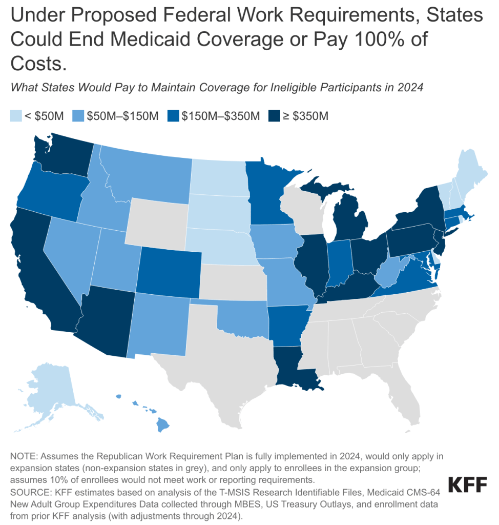 Proposed Work Requirements Could End Federal Medicaid Coverage for 1.7