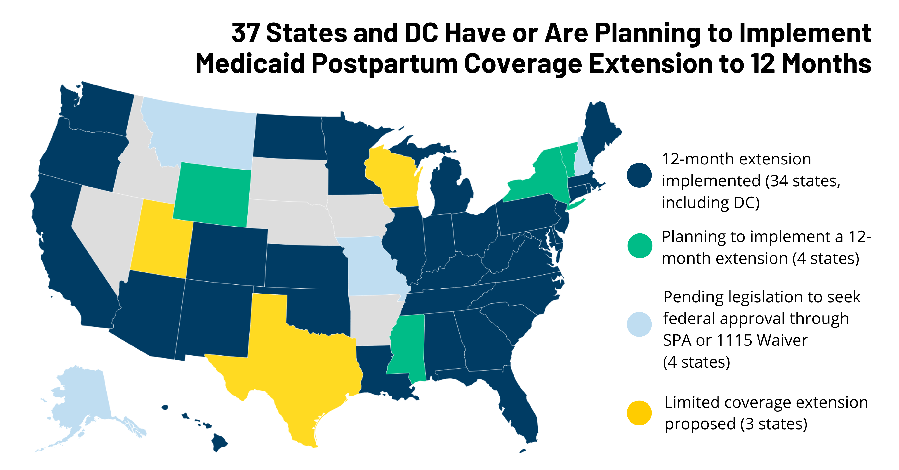 Postpartum Medicaid Coverage Expansion - Wisconsin Alliance for Women's  Health