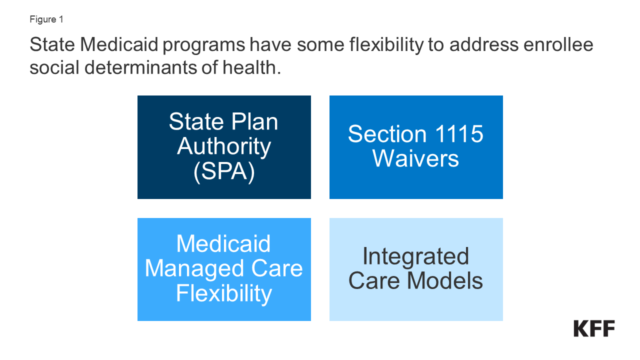 Figure 1 visualizes the four programs that can address enrollee social determinants of health