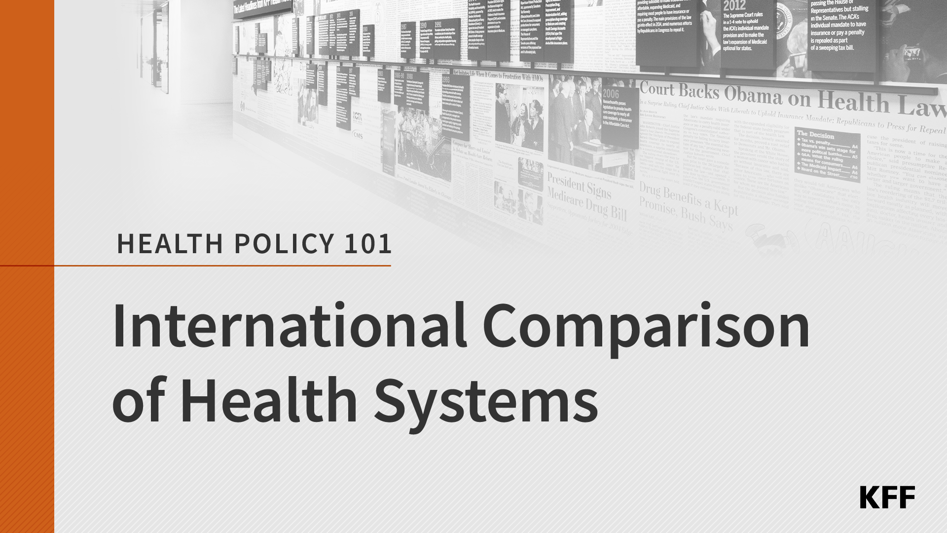 International Comparison of Health Systems