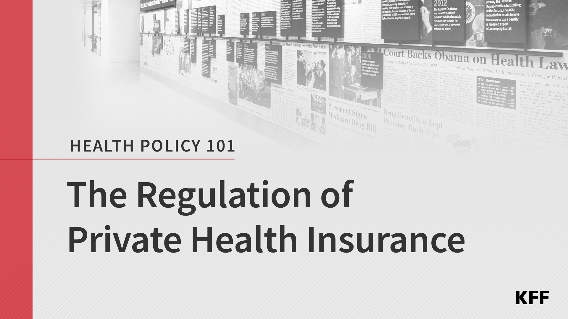The Regulation of Private Health Insurance