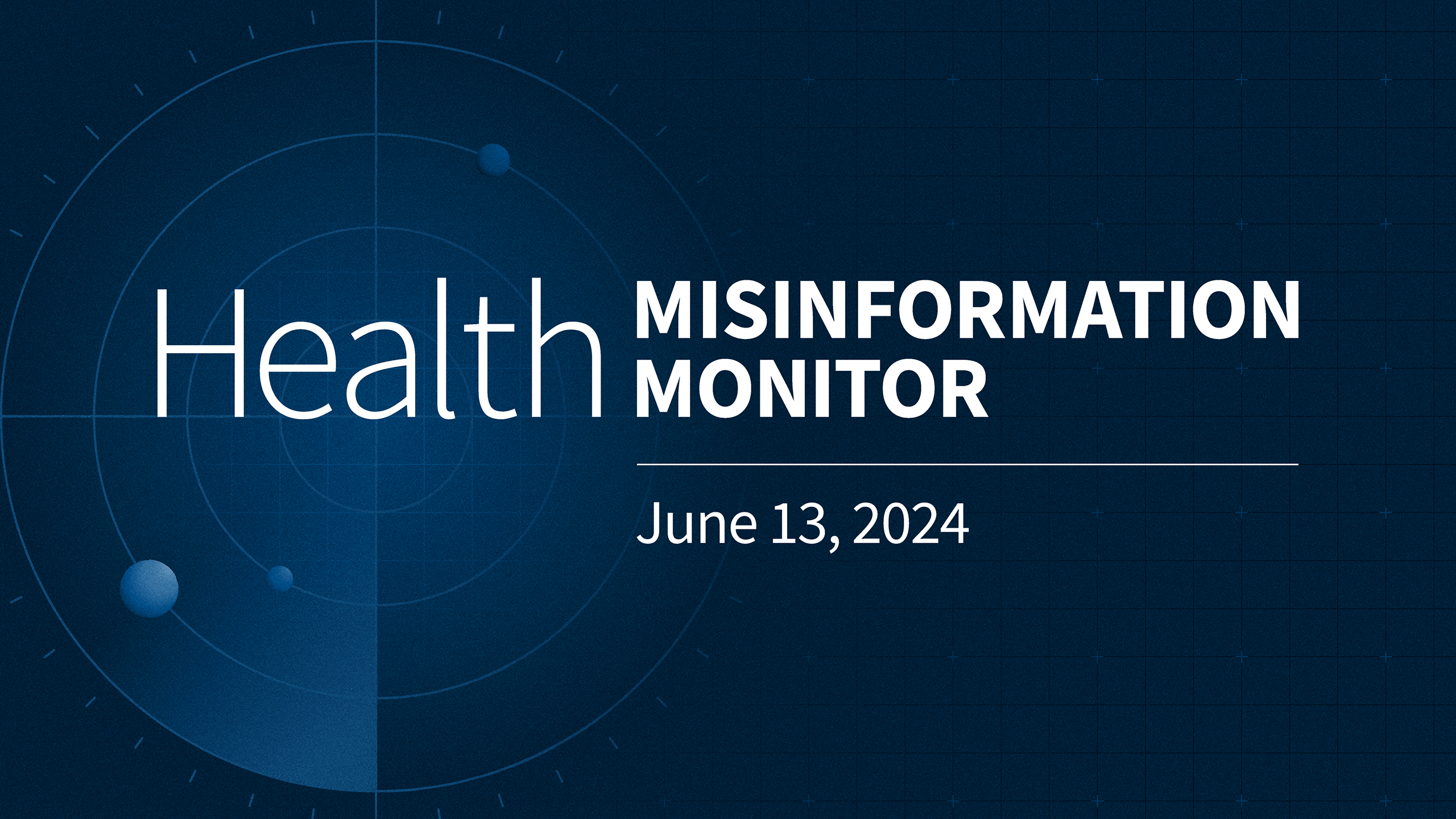 The Health Misinformation Monitor – Edition 1 - Vimarsana News
