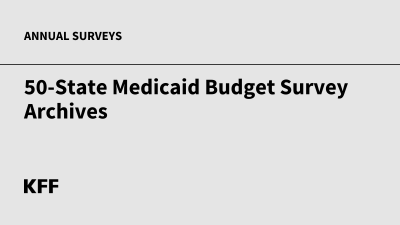 50-State Medicaid Budget Survey Archives