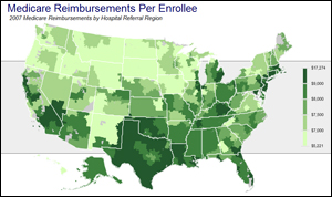 Medical Spending Spiking In Once Thrifty Areas