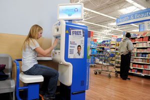 Walmart Health Screening Stations Touted As Part Of 'Self-Service Revolution'