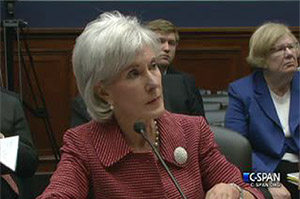 Sebelius Faces Questions About Calls To Outside Groups