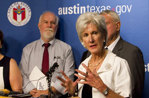 Sebelius: We're Open to 'Uniquely Texan' Approach