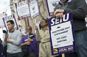 Health Workers' Union Pushes Hospital Cost Control In California