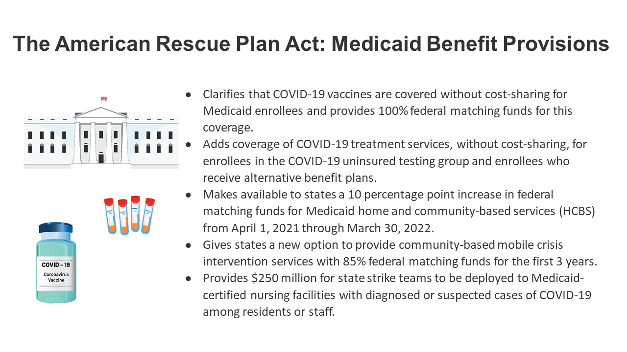 Medicaid Provisions in the American Rescue Plan Act | KFF