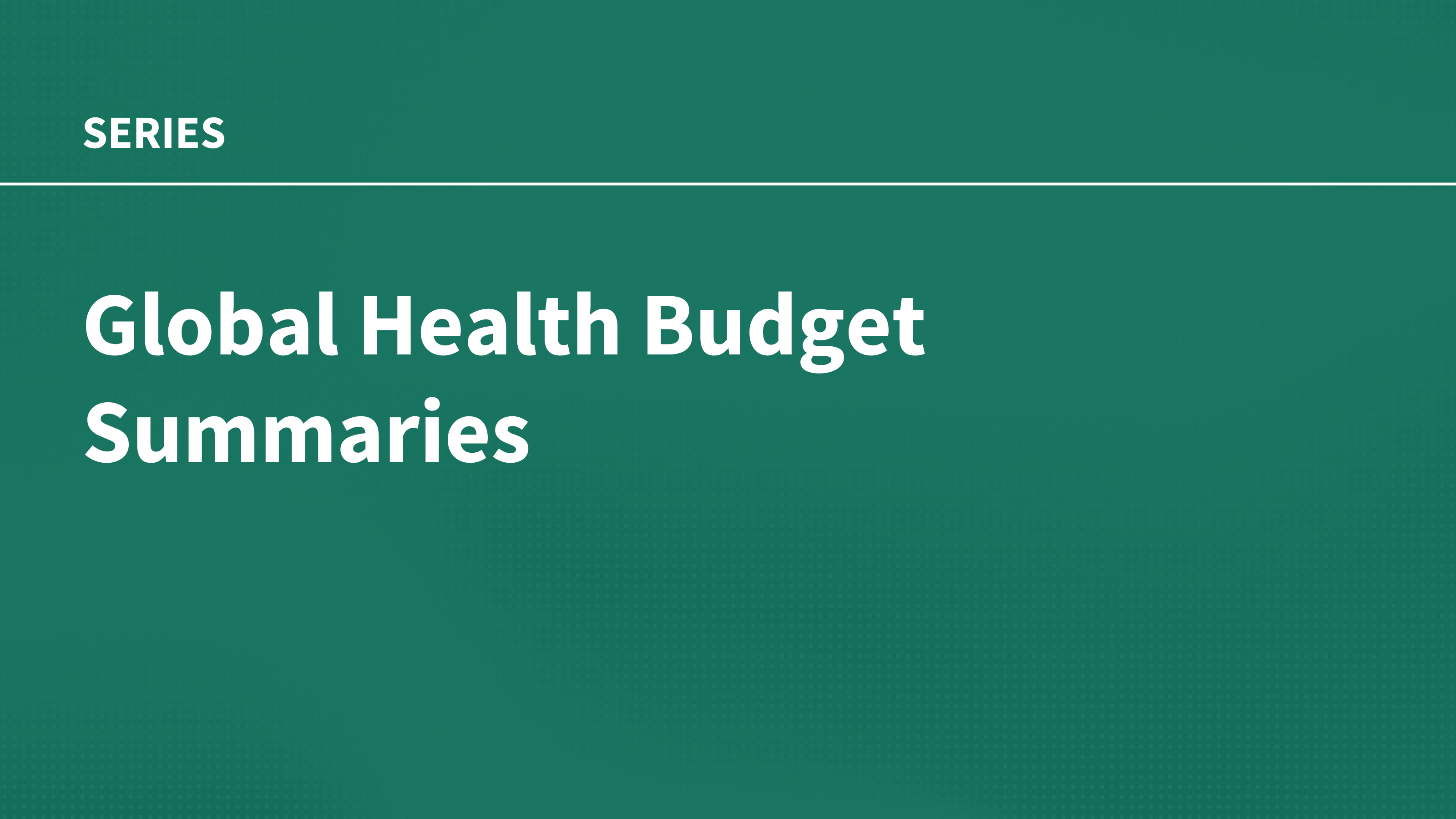 Senate Committee On Approves FY 2026 Labor Health And Global Health Budget Summaries Series