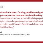 Navigating Uncertainty: The Latest Challenge to the Title X Family Planning Safety Net