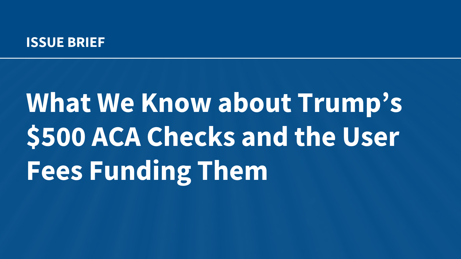 Trump Administration Issues 0 ACA Refund Checks to HealthCare.gov Enrollees