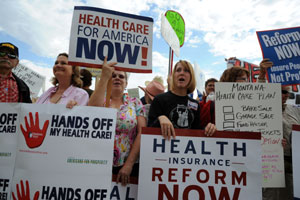 Attacks May Force Democrats To Scale Back Health Reform Ambitions