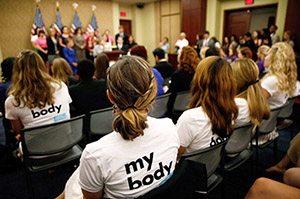 Senate Democrats Launch Fight To Reverse Supreme Court, State Abortion Restrictions